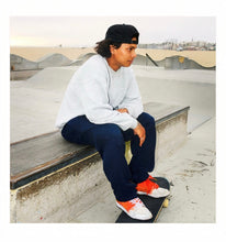 Carica l'immagine nel visualizzatore di Gallery, Chef Pants Semiwide Navy "COOKMAN"