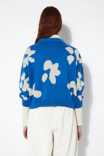Carica l'immagine nel visualizzatore di Gallery, Liza Cardigan blue "RITA ROW"