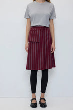 Carica l'immagine nel visualizzatore di Gallery, Agnos Skirt - Maroon "RITA ROW"