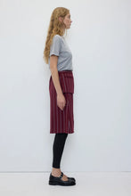 Carica l'immagine nel visualizzatore di Gallery, Agnos Skirt - Maroon "RITA ROW"