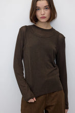 Carica l'immagine nel visualizzatore di Gallery, Porto Top Set - Brown "RITA ROW"