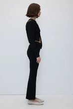 Carica l'immagine nel visualizzatore di Gallery, Setta Top - Black "RITA ROW"