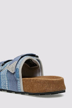 Carica l'immagine nel visualizzatore di Gallery, Niwa Slipper Uni navy-jeans "FLOWER MOUNTAIN"