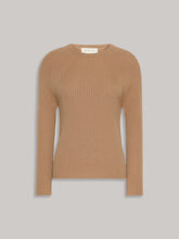 Carica l'immagine nel visualizzatore di Gallery, Maglia a costa Inglese Camel "M-M"