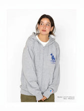 Carica l'immagine nel visualizzatore di Gallery, Zip-up Hoodie - Chef Hat LA Heather Gray "COOKMAN"