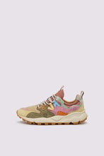Carica l'immagine nel visualizzatore di Gallery, Sneaker Yamano 3 Woman Cream-Military-Pink “ FLOWER MOUNTAIN”
