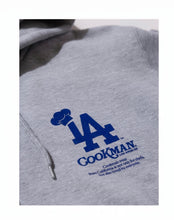 Carica l'immagine nel visualizzatore di Gallery, Zip-up Hoodie - Chef Hat LA Heather Gray "COOKMAN"
