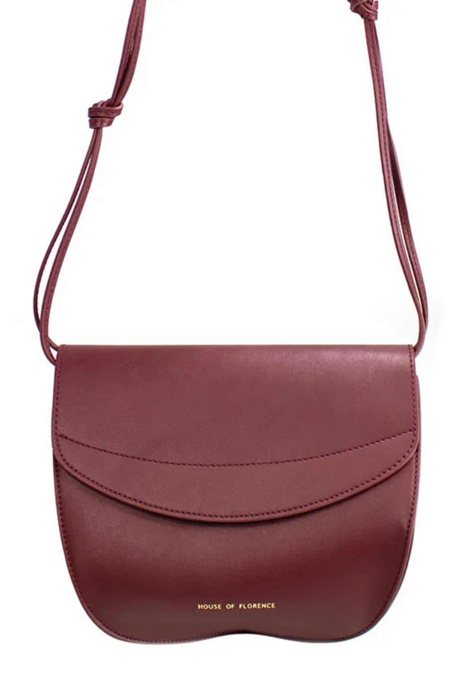 Gea Flap Bag Bordeaux 