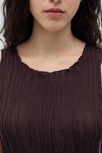 Carica l'immagine nel visualizzatore di Gallery, Leila top brown "RITA ROW"
