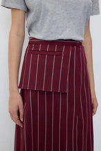Carica l'immagine nel visualizzatore di Gallery, Agnos Skirt - Maroon "RITA ROW"
