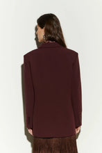 Carica l'immagine nel visualizzatore di Gallery, Blazer Burgundy "ISABELLE BLANCHE"
