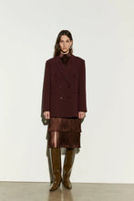Carica l'immagine nel visualizzatore di Gallery, Blazer Burgundy "ISABELLE BLANCHE"

