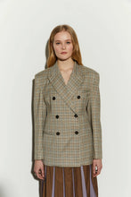 Carica l'immagine nel visualizzatore di Gallery, Blazer Check "ISABELLE BLANCHE"
