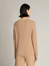 Carica l'immagine nel visualizzatore di Gallery, Maglia a costa Inglese Camel "M-M"
