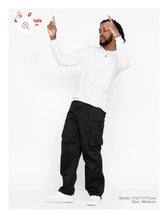 Carica l'immagine nel visualizzatore di Gallery, Tactical Cargo Pants - Black "COOKMAN"
