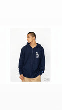 Carica l'immagine nel visualizzatore di Gallery, Zip-up Hoodie - Chef Hat LA Navy " COOKMAN"
