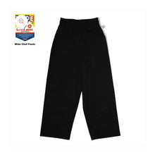 Carica l'immagine nel visualizzatore di Gallery, Wide Chef Pants - Black "COOKMAN"
