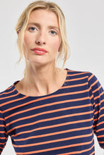 Carica l&#39;immagine nel visualizzatore di Gallery, Maglia Marinaio 3\4 blu navy &quot; ARMOR LUX&quot;

