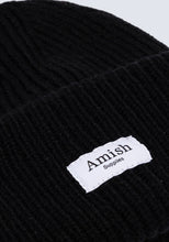 Carica l'immagine nel visualizzatore di Gallery, BEANIE Black "AMISH SUPPLIES"
