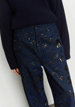 Carica l&#39;immagine nel visualizzatore di Gallery, Jeans Paillettes &quot;ISABELLE BLANCHE&quot;
