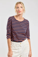 Carica l&#39;immagine nel visualizzatore di Gallery, Maglia Marinaio 3\4 blu navy &quot; ARMOR LUX&quot;
