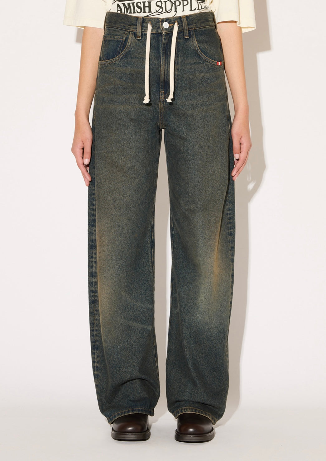 Jeans Danielle Green Dirty 