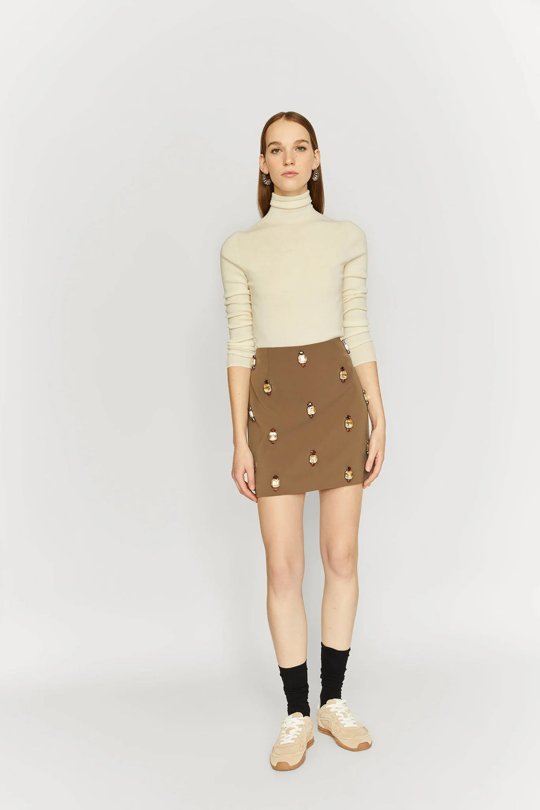 Minigonna Strass 
