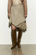 Carica l'immagine nel visualizzatore di Gallery, Gonna Check "ISABELLE BLANCHE"
