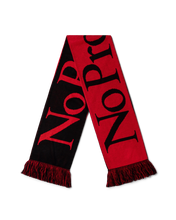Carica l'immagine nel visualizzatore di Gallery, No Problemo Scarf Red "NO PROBLEMO"
