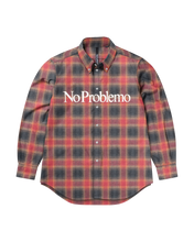 Carica l'immagine nel visualizzatore di Gallery, No Problemo Plaid LS Shirt "NO PROBLEMO"
