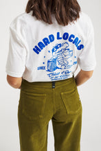 Carica l&#39;immagine nel visualizzatore di Gallery, T-shirt Hard Locals bianco &quot;SAVEDXCHICCO D&#39;ORO&quot;
