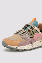 Carica l&#39;immagine nel visualizzatore di Gallery, Sneaker Yamano 3 Woman Leo Light mustard-Grey-Cipria  “ FLOWER MOUNTAIN”

