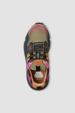 Carica l&#39;immagine nel visualizzatore di Gallery, Sneaker Yamano 3 Woman Antracite-Dark Green-Violet “ FLOWER MOUNTAIN”
