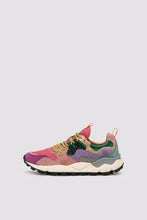 Carica l&#39;immagine nel visualizzatore di Gallery, Sneaker Yamano 3 Woman Burgundy-Fucsia-Cipria  “ FLOWER MOUNTAIN”
